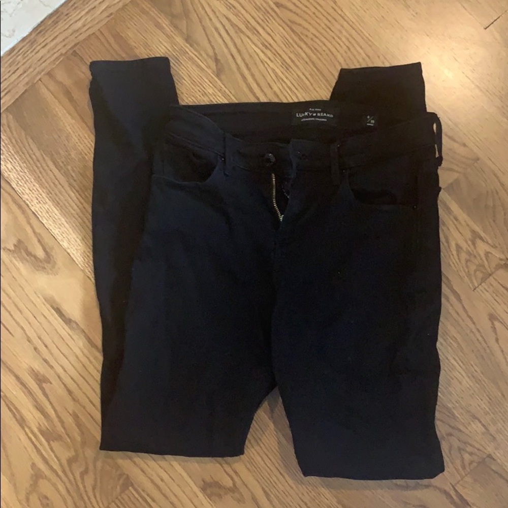 Lucky Brand Ava Black Skinny Jean